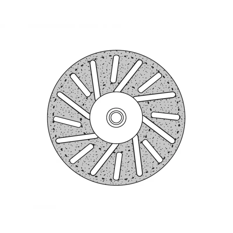 Donau Elektronik 1646 Diamanttrennscheibe 22 mm für Metall, Glas, Epoxid, 1 Stück