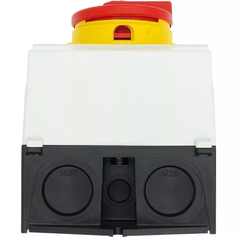 Eaton T3-3-8342/I2/SVB 6-poliger Hauptschalter, 32 A, Rot/Gelb 207208