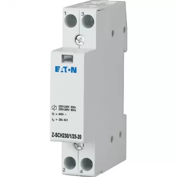 Eaton Z-SCH230/1/25-20 Modularer Schütz, 230V AC Spule, 25A, 2 NO, 1 Modul 120853
