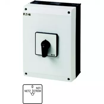 Eaton T5-4-8902/I5 4-poliger Hauptschalter 63 A, Schwarz/Weiß 207214