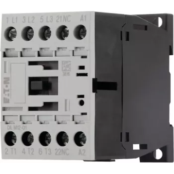 Eaton DILM12-01 3-poliger Motorschütz, 230 V AC / 240 V AC Spule, 12 A, 1 NC Hilfskontakt 276865