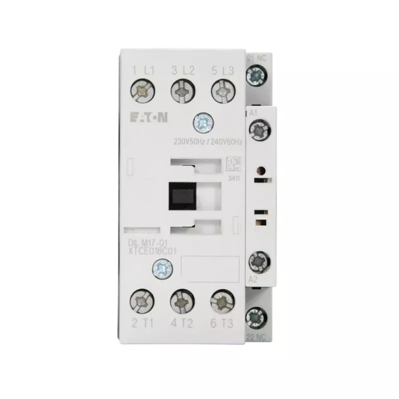 Eaton DILM17-01 Schütz, 3-polig, 17 A, 230 V AC Spule, 1 NC Hilfskontakt 277036