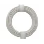 Donau Elektronik 118-5 Litze 1 x 0,14 mm² Weiß 10 m