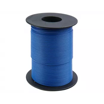 Donau Elektronik 119-12 Litze 1 x 0,14 mm² Blau 100 m