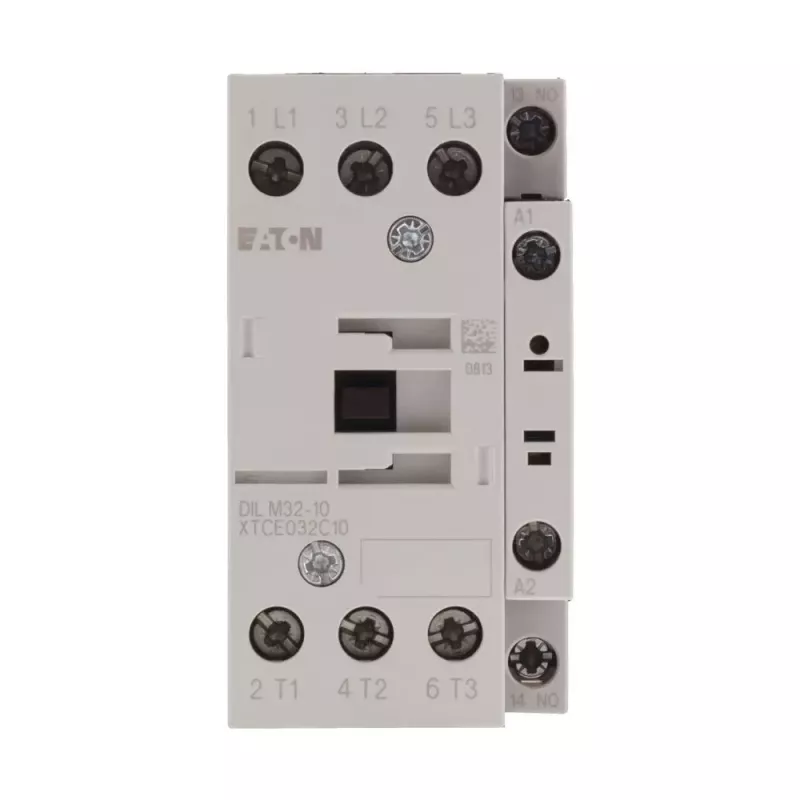 Eaton DILM32-10(RDC24) Leistungsschütz, 3-polig, 32 A, 24-27 V DC Spule, 1 NO Hilfskontakt 277274