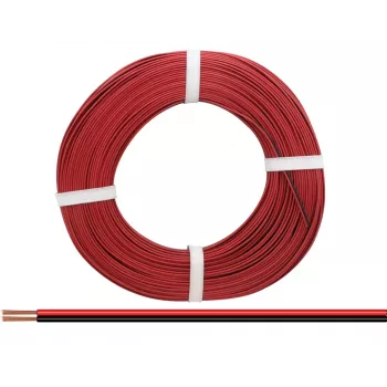 Donau Elektronik 218-5-25 Litze 2 x 0,14 mm² Rot/Schwarz 25 m