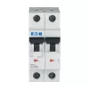 Eaton FAZ-C10/2 Leitungsschutzschalter (MCB), 10 A, 2-polig, Typ C, 400 V AC, 10 kA 278756