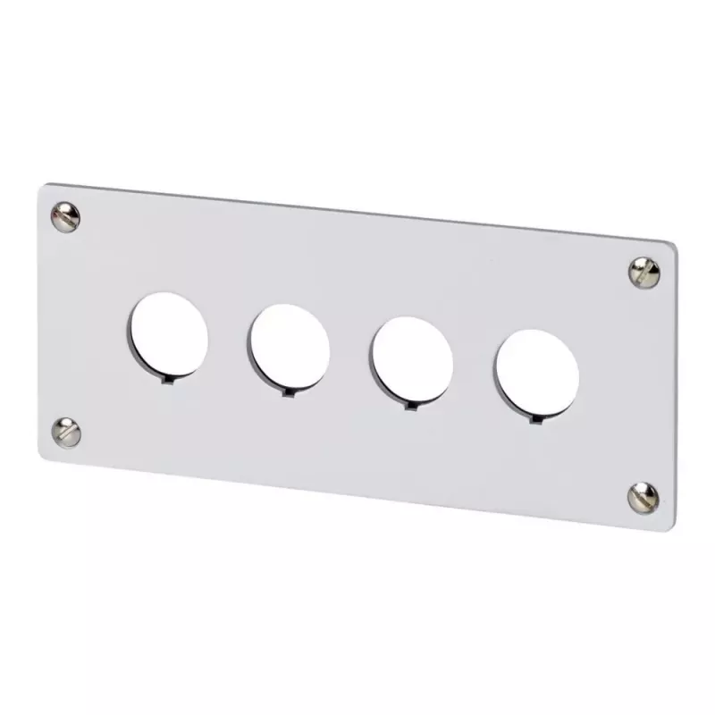 Eaton M22-E4 Montageplatte für 4 Steuergeräte, Anthrazit 216545