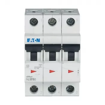 Eaton FAZ-B16/3 Leitungsschutzschalter Typ B, 3-polig, 16 A 278847