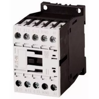 Eaton DILM15-10 3-poliger Leistungsschütz, 24 V AC Spule, 15 A AC-3, 1 NO Hilfskontakt 290045