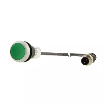 Eaton C22-D-G-K10-P3 bündiger Drucktaster, grün, 1NO, tastend, 22,5 mm 181632