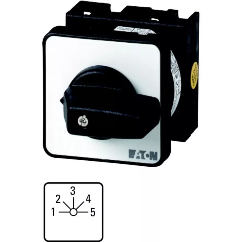 Eaton T0-5-15139/E 2-poliger Schalter, Schwarz/Weiß 014135