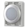 Eaton RMQ-Titan Flache runde Meldeleuchtenkopf, weiße Linse, Chromblende, M30C-FL-W 183287