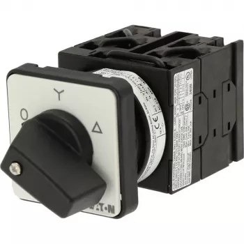 Eaton T0-4-8410/E Nockenschalter 3-polig 20A 690V 4-Positionen Schwarz 024604