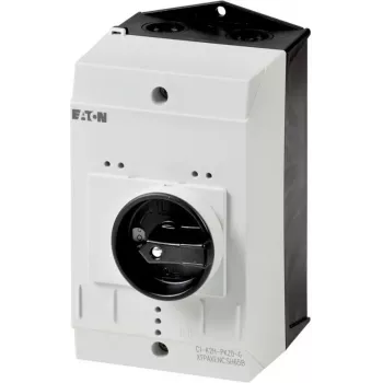Eaton CI-K2-PKZ0-G Leergehäuse mit Drehschalter, 160 x 100 x 130 mm, Grau/Schwarz 219654