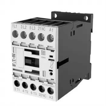 Eaton DILM15-01 Schütz, 3-polig, 15 A, 230 V AC Spule, 1 NC Hilfskontakt 290093