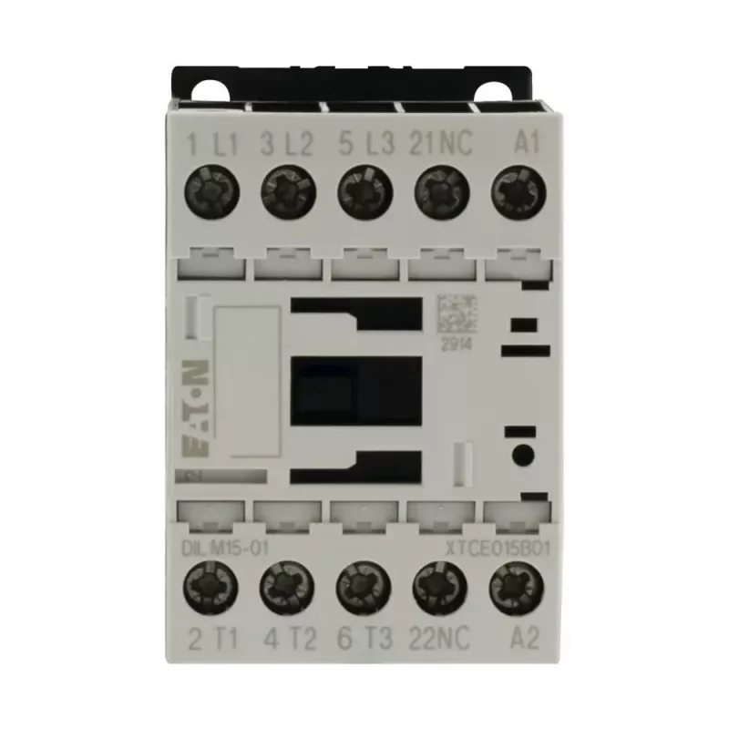 Eaton DILM15-01 Schütz, 3-polig, 15 A, 230 V AC Spule, 1 NC Hilfskontakt 290093