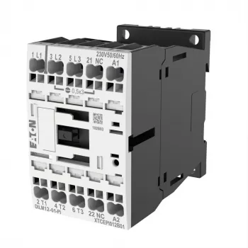 EATON DILM12-01 24V DC Schütz, 3-polig, 12 A, 1 NO Hilfskontakt 199248