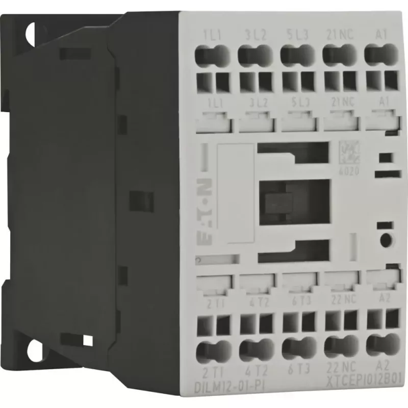EATON DILM12-01 24V DC Schütz, 3-polig, 12 A, 1 NO Hilfskontakt 199248