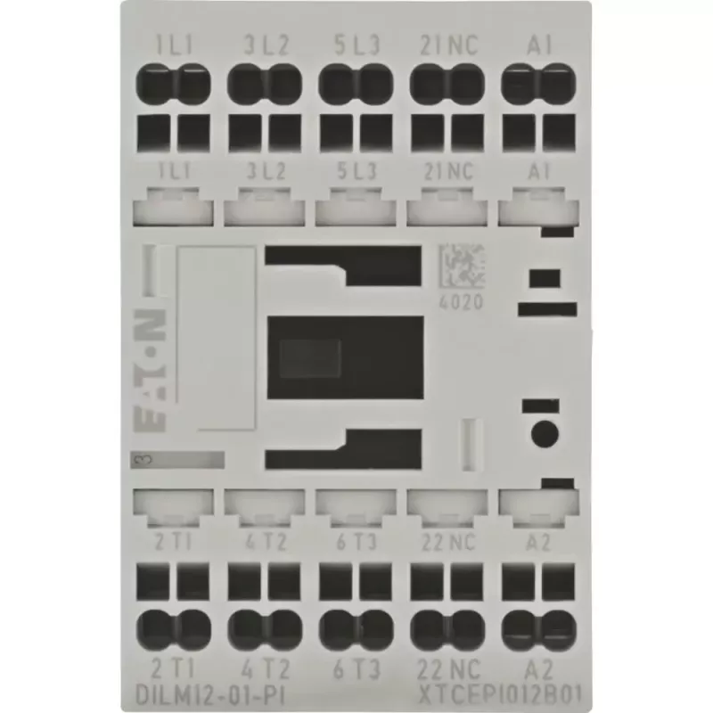EATON DILM12-01 24V DC Schütz, 3-polig, 12 A, 1 NO Hilfskontakt 199248