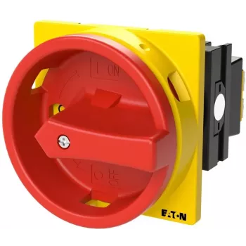 Eaton T0-1-8200/EA/SVB Drehschalter, 1-polig, 20 A, 690 V AC, IP65, Schwarz/Rot/Gelb 053110