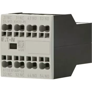 Eaton DILM12-XHI22 Hilfskontaktblock, 2NO+2NC, Frontmontage, Schraubklemmen, für DILM7-150 Schütze 199458