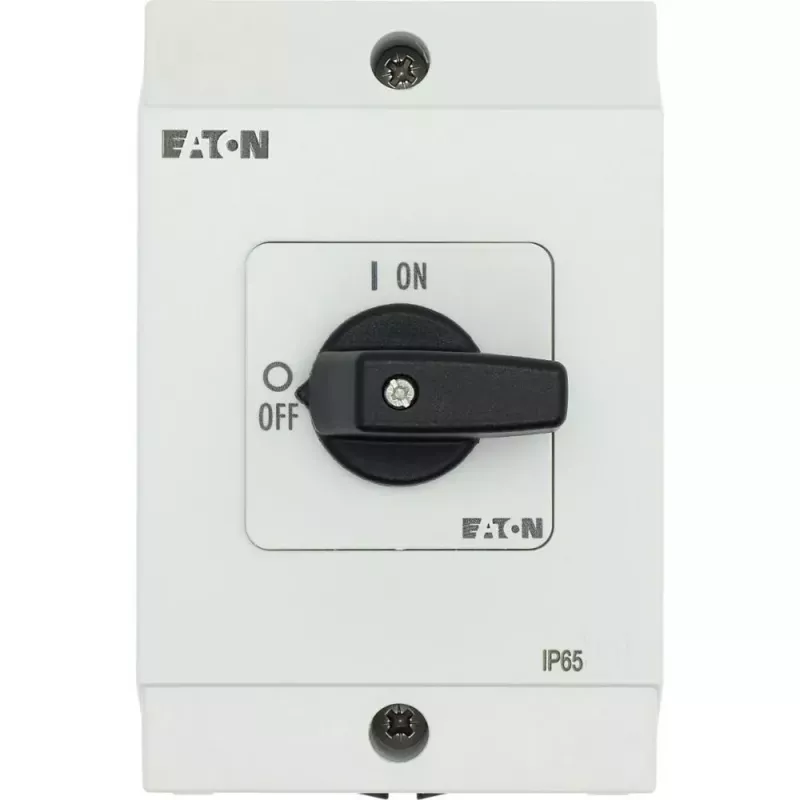 Eaton T0-2-1/I1 Kippschalter, 3-polig, schwarz/grau 207081