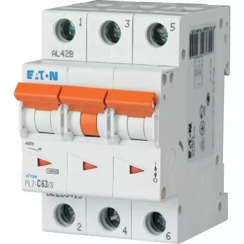 Eaton PXL-C63/3 Leitungsschutzschalter 3-polig C 63A 6kA 236432