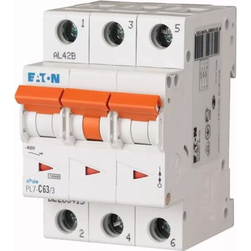 Eaton PXL-C63/3 Leitungsschutzschalter 3-polig C 63A 6kA 236432