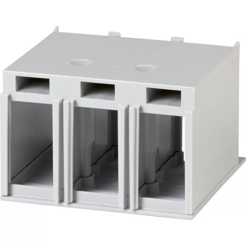 Eaton 260038 Klemmenabdeckung für NZM2 3-polige Leistungsschalter, BG2 Rahmen, Grau