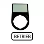 EATON M22S-ST-D7 Beschriftungsschild 'I' Schwarz/Weiß für M22-Serie 216488