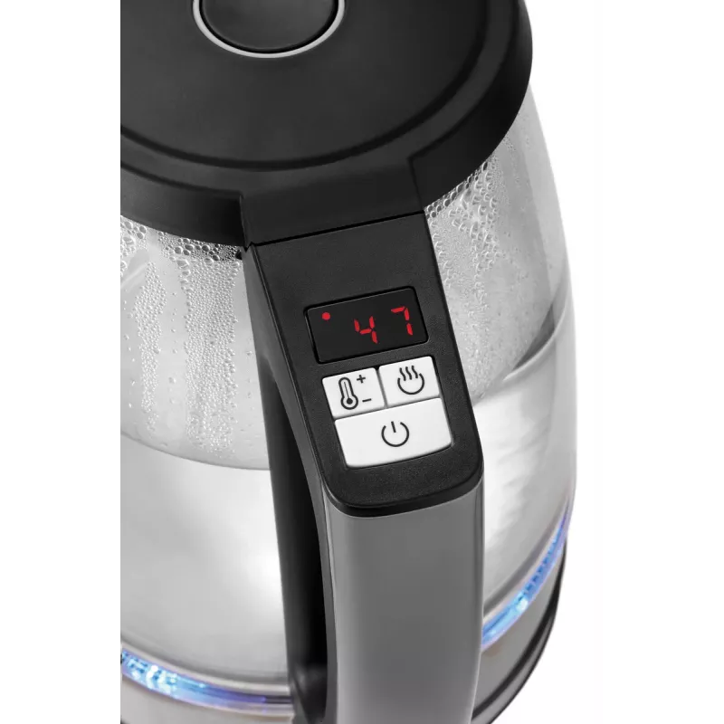 Bartscher Glaskessel 1,7L mit 6 Temperatureinstellungen und LED-Anzeige 200135