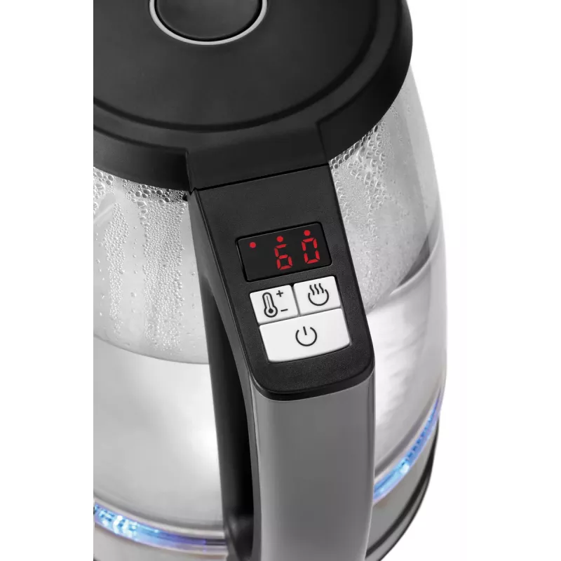 Bartscher Glaskessel 1,7L mit 6 Temperatureinstellungen und LED-Anzeige 200135