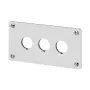 Eaton M22-E3Q Aluminium-Gehäuse für Steuerstation, grau, 3 Ausschnitte, IP65 216544