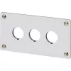 Eaton M22-E3Q Aluminium-Gehäuse für Steuerstation, grau, 3 Ausschnitte, IP65 216544