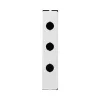 Eaton M22-FI3 Aufputzgehäuse, 3 Positionen, grauer Kunststoff, IP66/IP67/IP69K