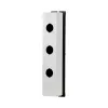 Eaton M22-FI3 Aufputzgehäuse, 3 Positionen, grauer Kunststoff, IP66/IP67/IP69K
