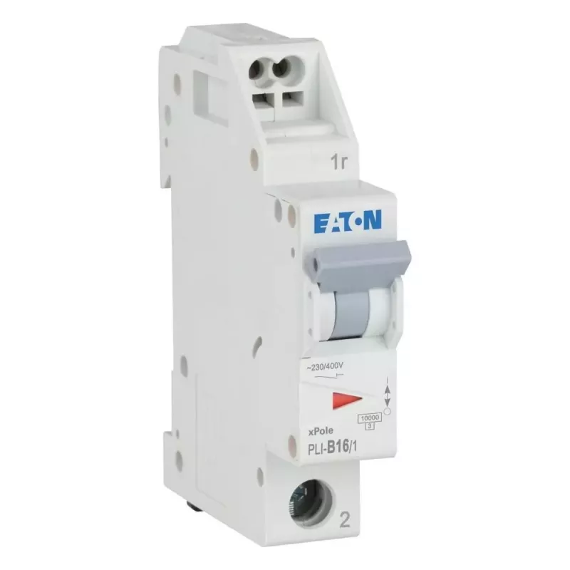 Eaton PLI-B16/1 Miniatur-Leistungsschalter, Typ B, 16 A, 1-polig 101251