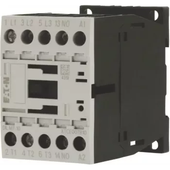 Eaton DILM7-10 3-poliger Schütz, 230V 50Hz / 240V 60Hz Spule, 1NO Hilfskontakt, 3kW AC-3 400V 276550