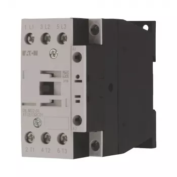 Eaton DILM32-01(RDC24) Leistungsschütz, 3-polig, 32 A, 24-27 V DC Spule, 1 NC Hilfskontakt 277306