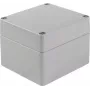 Bopla A 120 Universalgehäuse 122 x 120 x 90 mm, Aluminium, Silbergrau RAL 7001 01120000.H
