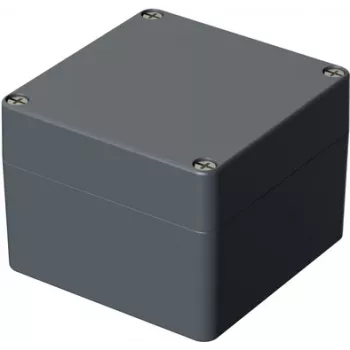 Bopla Universalgehäuse 122 x 120 x 90 mm Aluminium Silbergrau RAL 7001 IP66 01120000.H