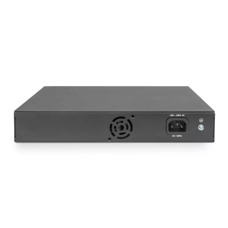 DIGITUS DN-80113-1 24-Port Gigabit Switch, 19-Zoll-Rackmontage, 48 Gbps, Unmanaged