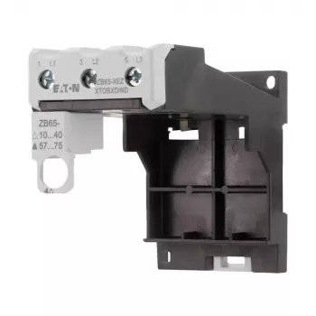 Eaton ZB65-XEZ Motor-Schutzrelais-Sockel, DIN-Schienen-/Schraubmontage, 3-polig, 690V AC 278474