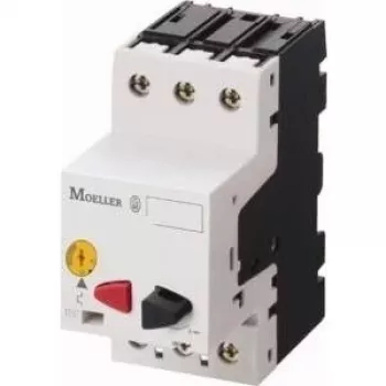 EATON PKZM01-6.3 Motorschutzschalter, 6,3 A, 3-polig, Drucktaster, 2,2 kW bei 400 V 278483