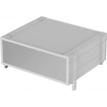 Bopla BOTEGO BO 62618 Tischgehäuse, 256,9 x 307,35 x 110,92 mm, ABS, Lichtgrau RAL 7035 68626090.MT2