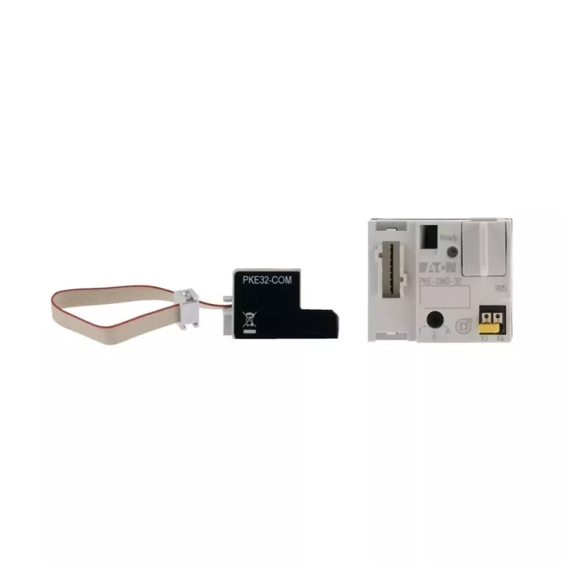 Eaton SmartWire-DT Anschlussmodul für PKE12/32 Motorstarter, Hand/Auto-Modus, 24V DC, IP20, Schwarz 126895