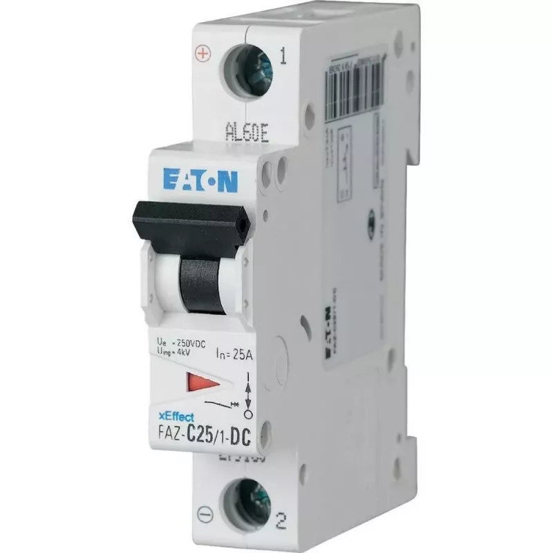 Eaton FAZ-C6/1-DC Leitungsschutzschalter, 1-polig, 6 A, Typ C, DC, 279125