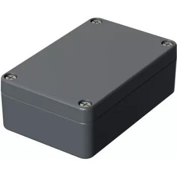Bopla Universalgehäuse 98 x 64 x 34 mm Aluminium Silbergrau RAL 7001 A 102 (01102000.MT2)