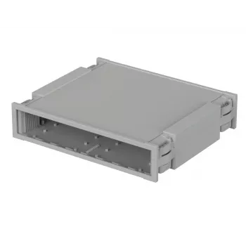 Bopla BOTEGO BO 62609 Tischgehäuse, ABS, Lichtgrau RAL 7035, 256,9 x 307,35 x 65,2 mm 68626090.MT1